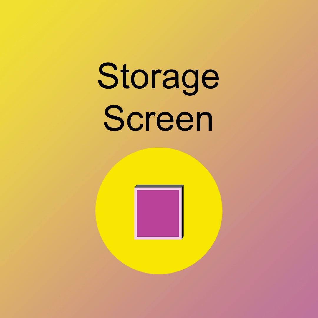 Storage - Personal Screen - 1 Year