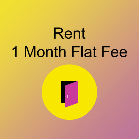 Rent - 1 Month Flat Fee