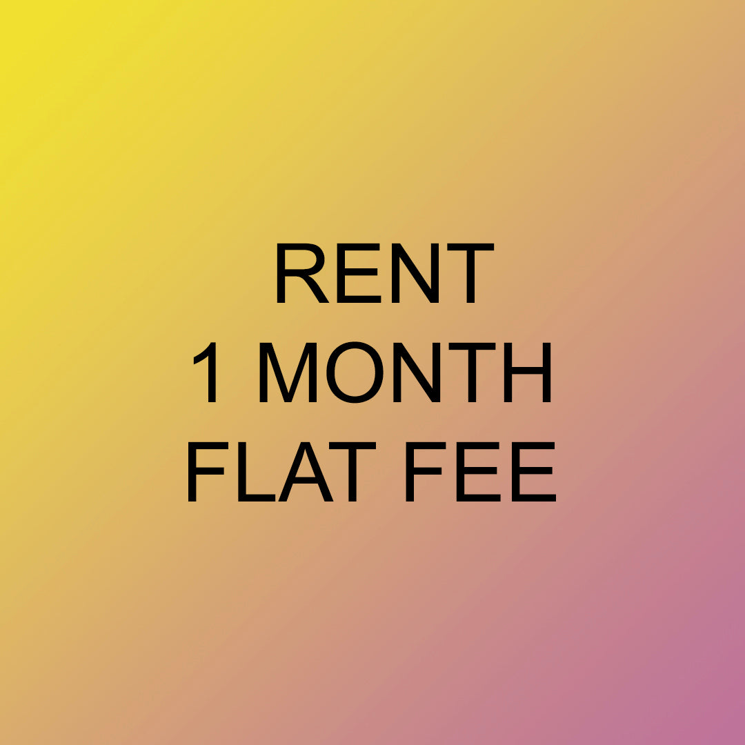 Rent - 1 Month Flat Fee