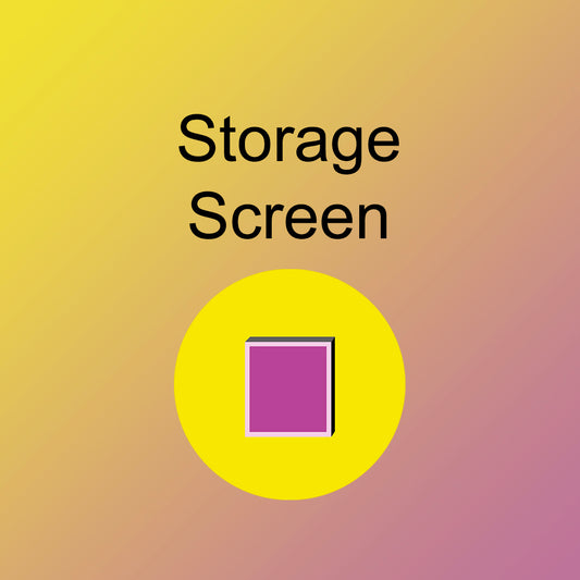 Storage - Personal Screen Slot - 1 Year