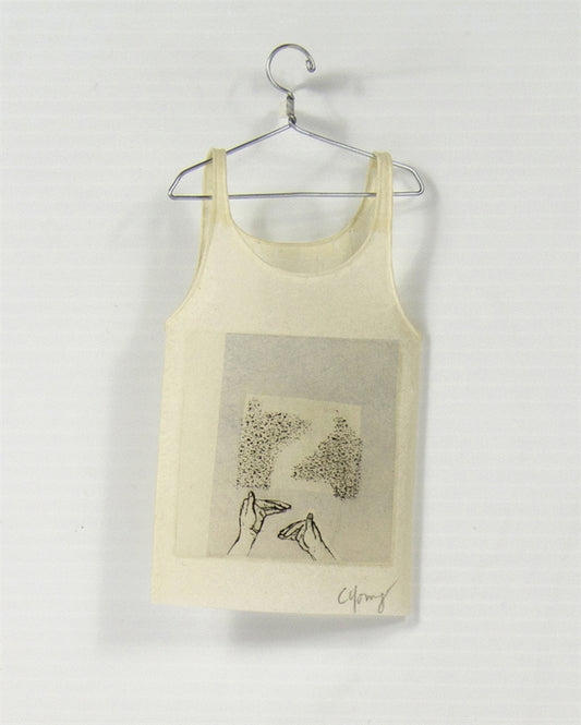 <i> Camisole on hanger shaddow pupprts <i> Cyb&#232;le Young