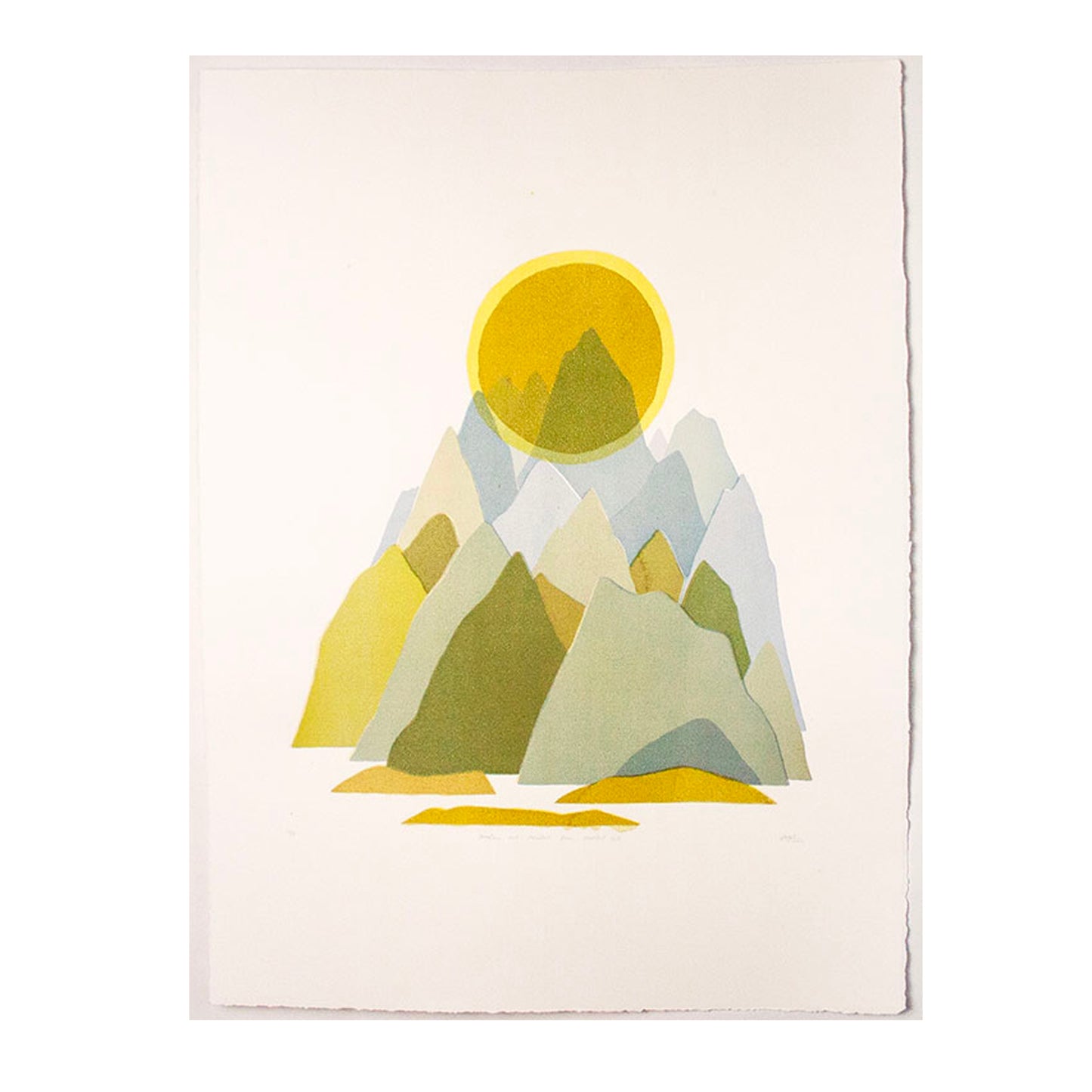 FUTURE PROOF 2023 Lot 44: Edward Fu-Chen Juan - Nusatum and Mountains from Horsetail Fall