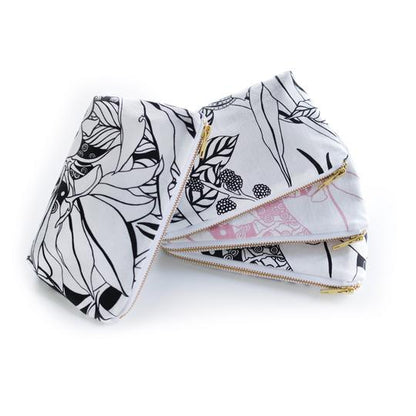 Arwen Giel - Daintree Zippered Pouch (Blush)
