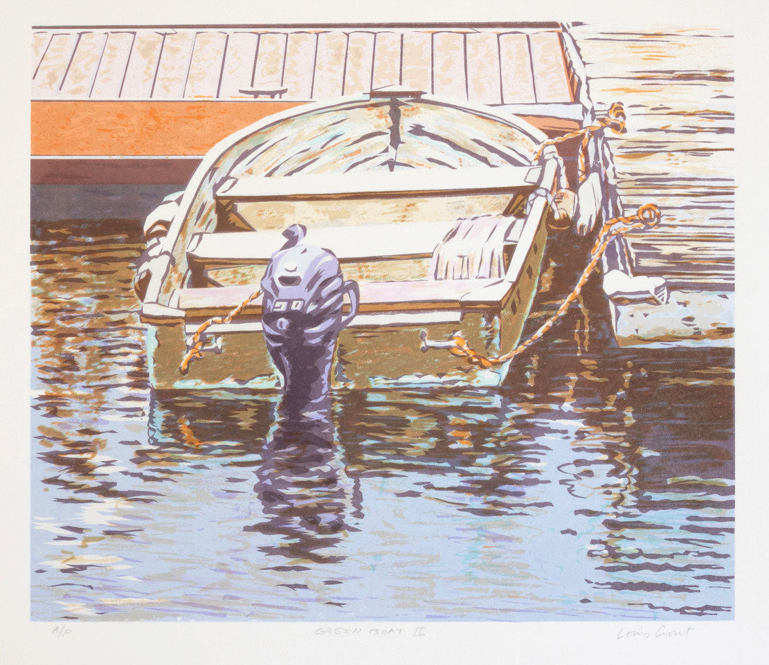 Louis Crout - Green Boat II