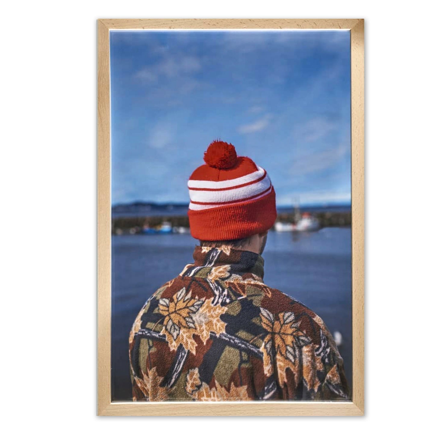 Johan Hallberg-Campbell, Baie-Comeau, Quebec, 2013. Project - Coastal, 2013, C-print, edition: 1/1, framed size: 8" x 12"