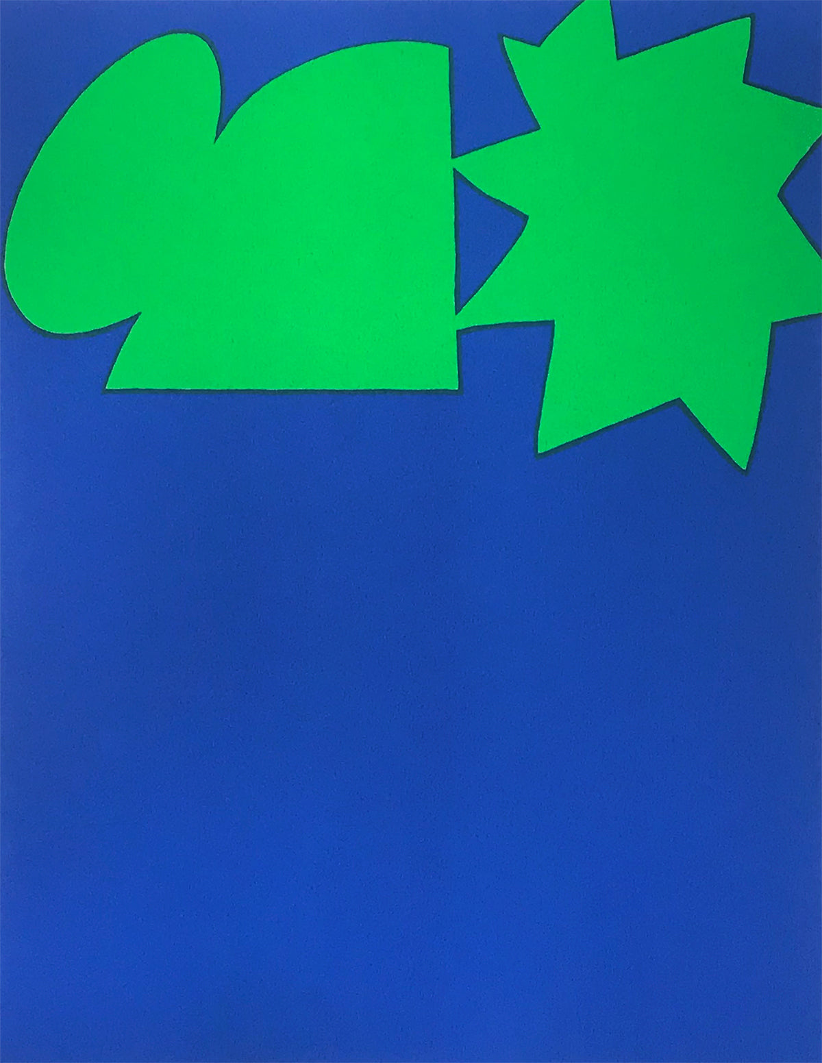 Shogo Okada - Rabbit (blue and green)