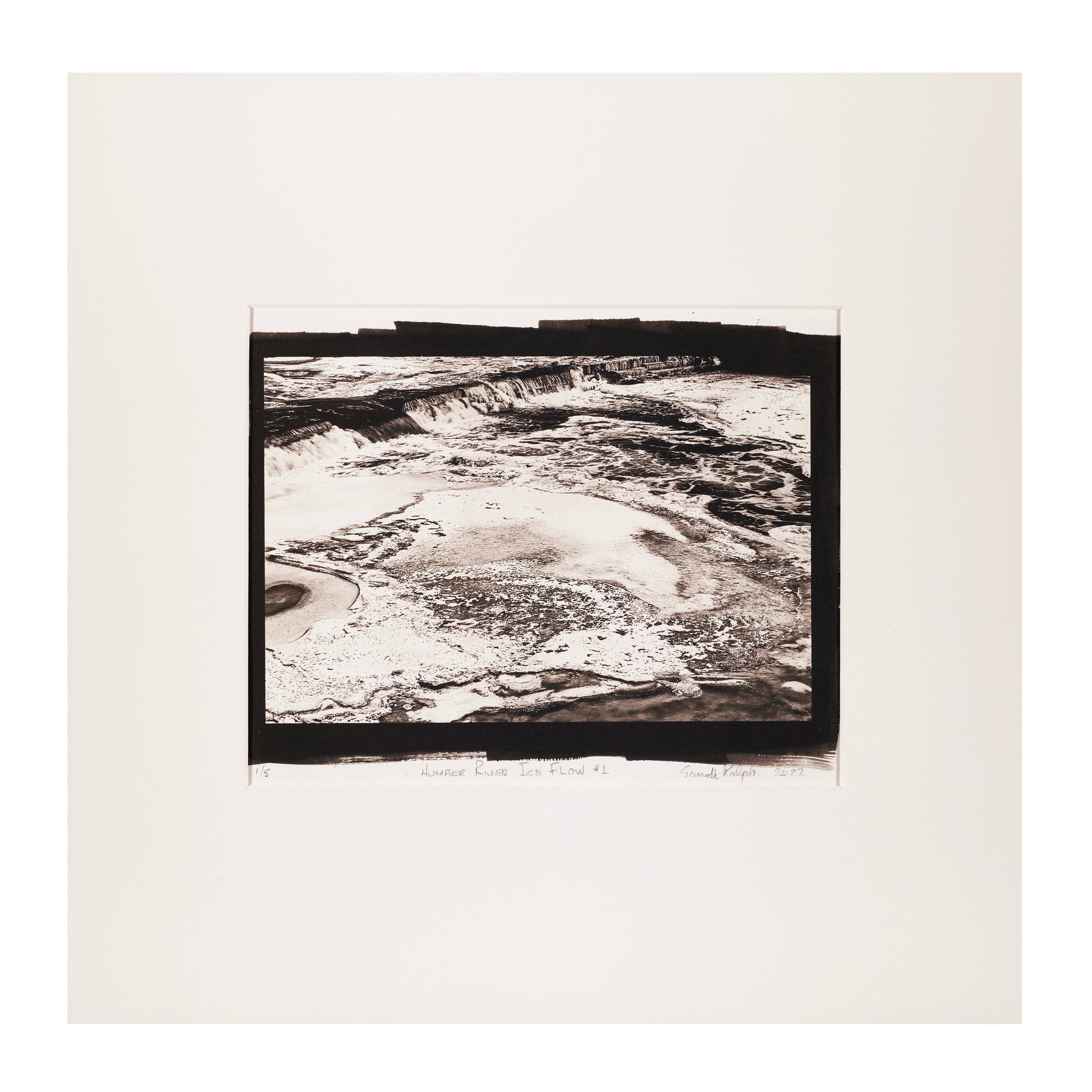 FUTURE PROOF 2023 Lot 70: Sandi Ralph - Humber River Ice Flow #1