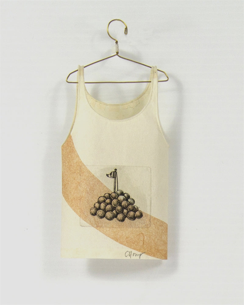 <i> Camisole on hanger flag and balls <i> Cyb&#232;le Young